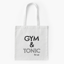 Torba bawełniana, 38x46, Gym&Tonic
