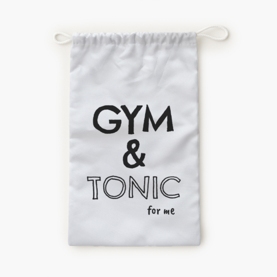 Worek na kapcie, 30x45, Gym&Tonic