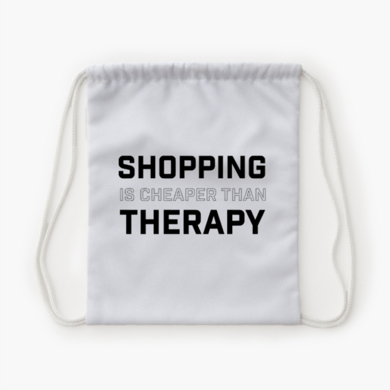 Plecak-worek, 30x38, Shopping Therapy