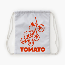 Plecak-worek, 30x38, Tomato