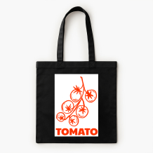 Torba bawełniana, 38x42, Tomato