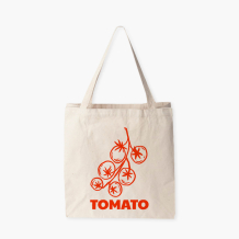 Torba bawełniana, 38x42x10, Tomato