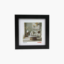 Ramka na zdjęcie kwadratowa 15x15 czarna, 15x15 cm