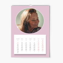 Kalendarz ścienny, Najlepsza Babcia na świecie, 30x40-A3 cm