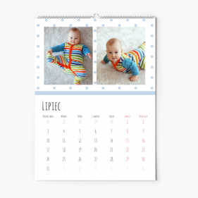 Kalendarz ścienny, Kalendarz szkraba, 20x30-A4 cm