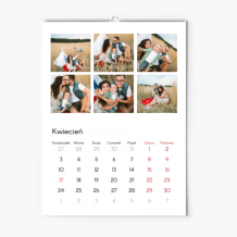 Kalendarz ścienny, Mozaikowe wspomnienia, 30x40-A3 cm