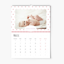 Kalendarz ścienny, Nasi milusińscy, 30x40-A3 cm