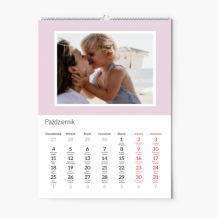 Kalendarz ścienny, Wszystkiego najlepszego Mamo, 30x40-A3 cm