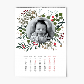 Kalendarz ścienny, Swięta, 30x40-A3 cm