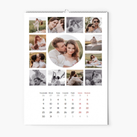 Kalendarz ścienny, Couple, 30x40-A3 cm