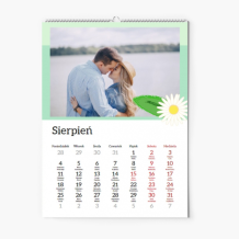 Kalendarz ścienny, Cudowne 365 dni, 30x40-A3 cm