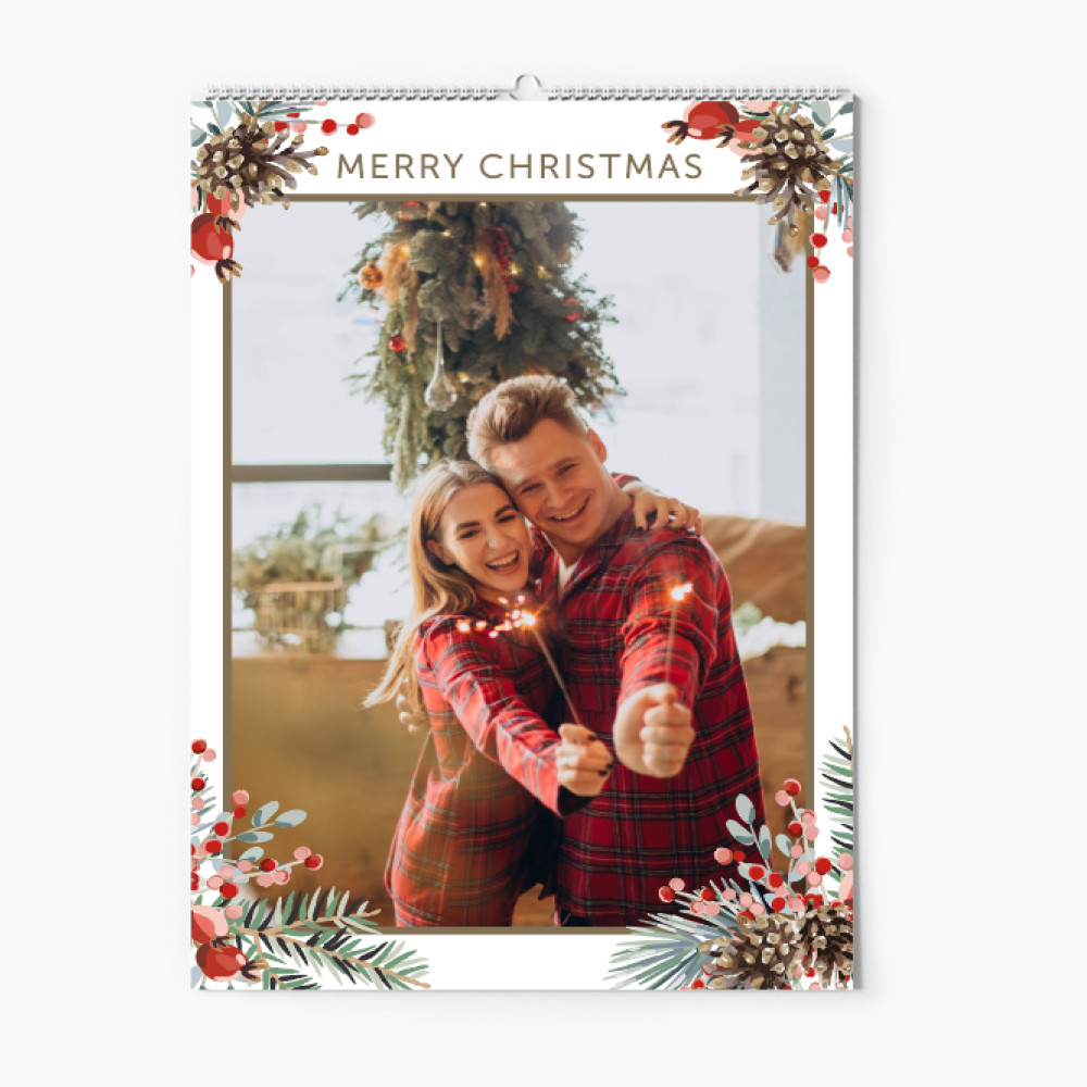 Kalendarz ścienny, Silent Snow, 20x30-A4 cm