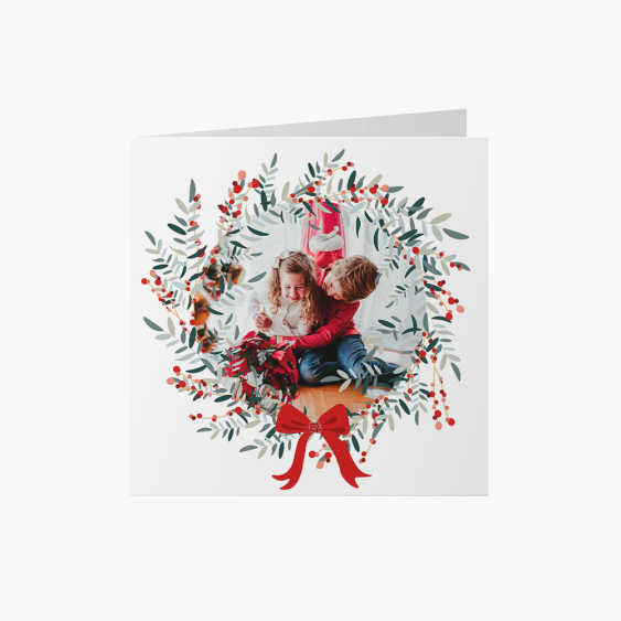 Fotokartka Silent Snow 1, 14x14 cm