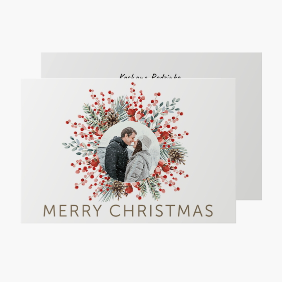 Fotokartka Silent Snow 2, 15x10 cm