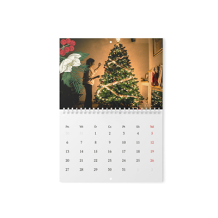 Kalendarz ścienny poziomy, Merry Christmas, 30x20-A4