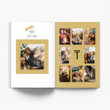 Złote Święta fotoksiążka, 20x30 cm