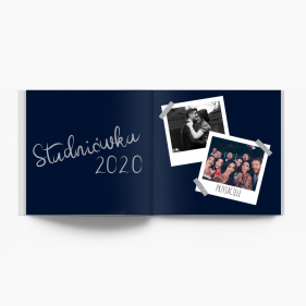 Srebrna Studniówka fotoksiążka, 20x20 cm