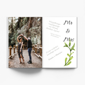 Księga gości weselnych fotoksiążka, 20x30 cm