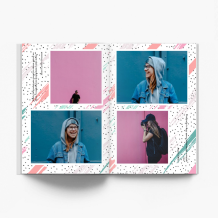 Pastelowa fotoksiążka, 20x30 cm