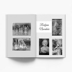 Klasyczny album rodzinny fotoksiążka, 20x30 cm