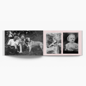 Klasyczny album rodzinny fotoksiążka, 30x20 cm