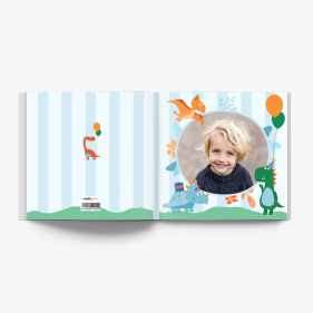 Kolekcja urodzinowa - Dinozaury  fotoksiążka, 20x20 cm