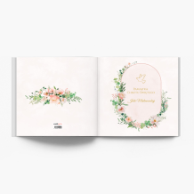 Kolekcja Różowe Kwiaty fotoksiążka, 30x30 cm