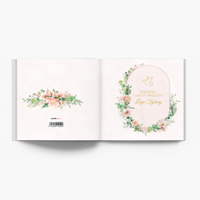 Kolekcja Różowe Kwiaty fotoksiążka, 15x15 cm