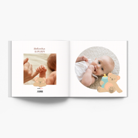 Misiowe Wspomnienia fotoksiążka, 25x25 cm