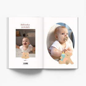 Misiowe Wspomnienia fotoksiążka, 20x30 cm