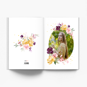 Flowers fotoksiążka, 20x30 cm