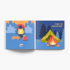 Dziecięce Podróże fotoksiążka, 30x30 cm