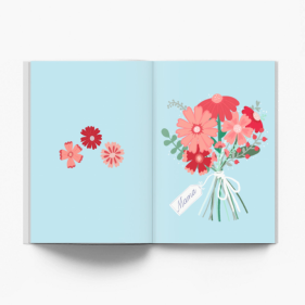 Kwiaty dla Mamy fotoksiążka, 20x30 cm