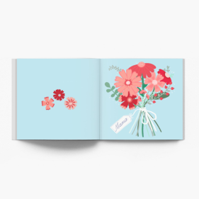 Kwiaty dla Mamy fotoksiążka, 30x30 cm