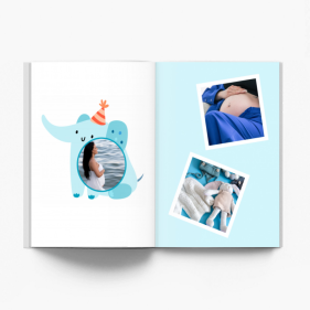 Słonik fotoksiążka, 20x30 cm