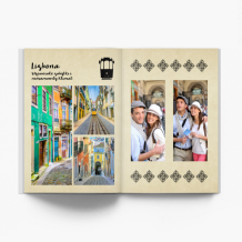 Nasza podróż przez Europę fotoksiążka, 20x30 cm