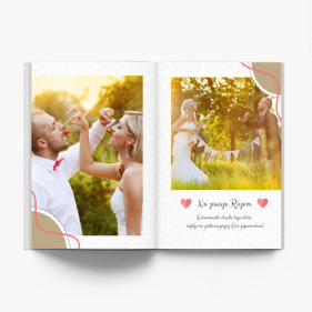 Just Married fotoksiążka, 20x30 cm