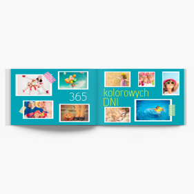 Rok w Kolorze fotoksiążka, 30x20 cm