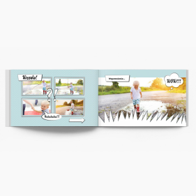 Komiks fotoksiążka, 30x20 cm