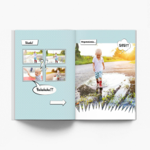 Komiks fotoksiążka, 20x30 cm