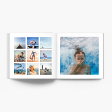 Mozaikowe wspomnienia fotoksiążka, 15x15 cm