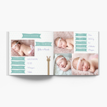 Pierwszy Album Malucha fotoksiążka, 20x20 cm