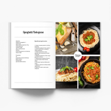 Szablon Kulinarny  fotoksiążka, 20x30 cm