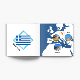 Grecja - Wakacyjna Przygoda fotoksiążka, 30x30 cm