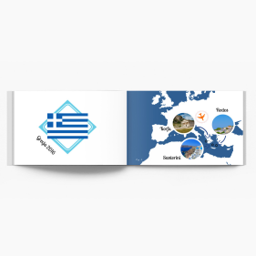 Grecja - Wakacyjna Przygoda fotoksiążka, 30x20 cm