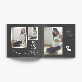 9 Magicznych Miesięcy fotoksiążka, 30x30 cm