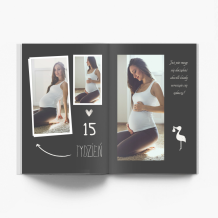 9 Magicznych Miesięcy fotoksiążka, 20x30 cm