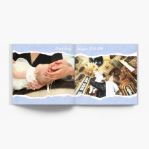 Chrzest Chłopca fotoksiążka, 20x20 cm