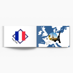 Francja - Wakacyjna Przygoda fotoksiążka, 30x20 cm