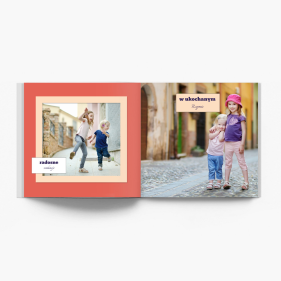 Kolorowe Wspomnienia fotoksiążka, 20x20 cm